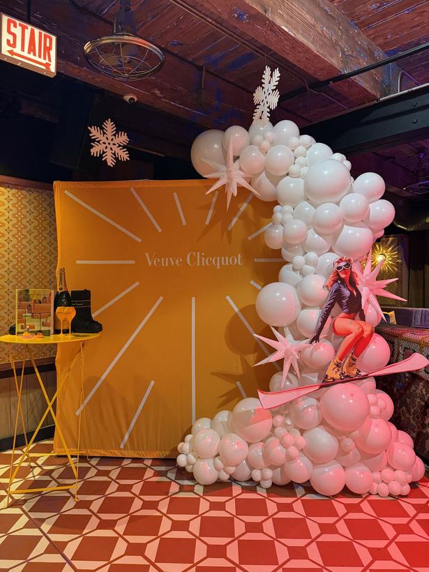 Champagne brand activation
